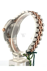 Custom Diamond Bezel Rolex Datejust 31 Pink Dial 18K Rose Gold Two Tone Jubilee Ladies Watch 178241
